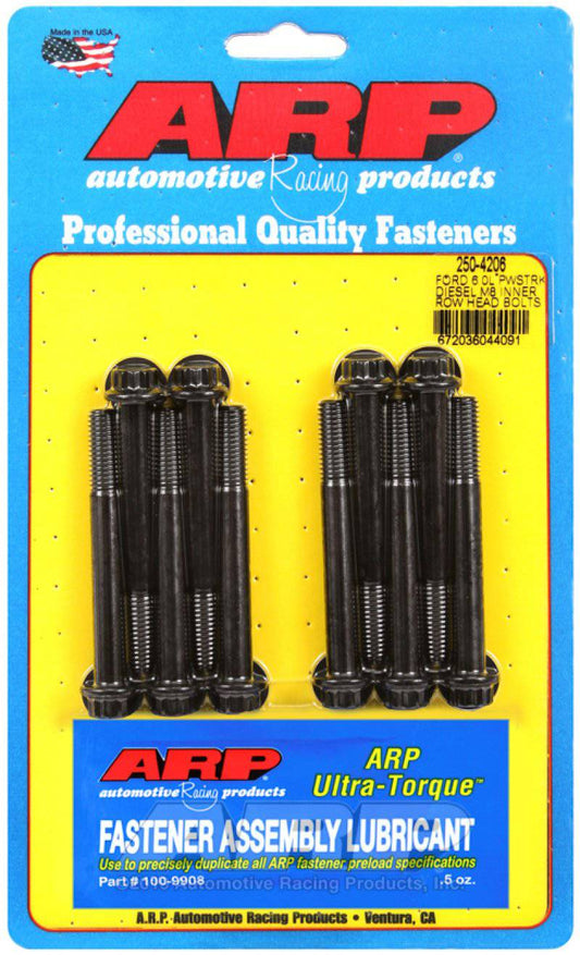 ARP - ARP 03-07 Ford 6.0L Powerstroke (Inner Row) M8 Head Bolt Kit - 250-4206 - MST Motorsports