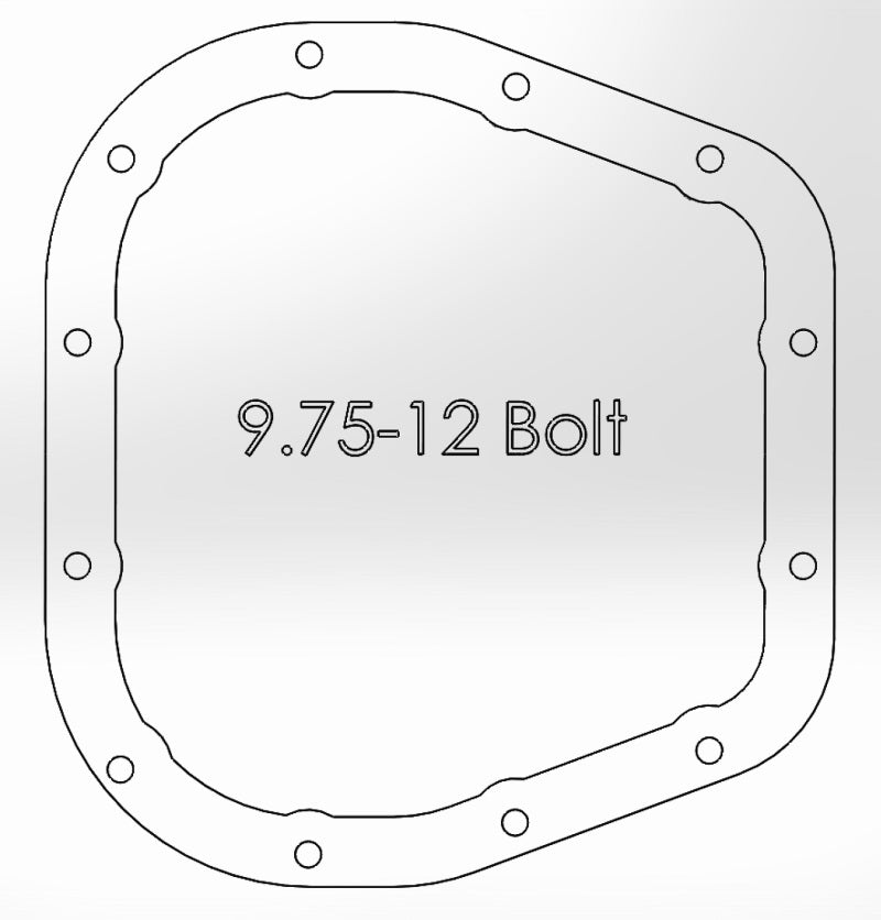 aFe - aFe Power Rear Differential Cover (Machined) 12 Bolt 9.75in 11-13 Ford F-150 EcoBoost V6 3.5L (TT) - 46-70152 - MST Motorsports