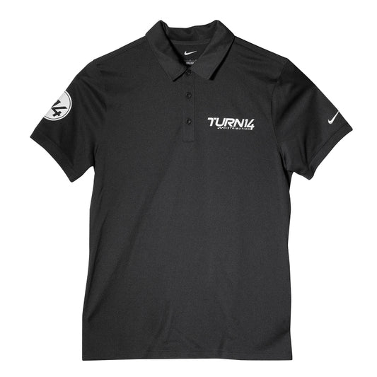 Turn 14 Distribution - Turn 14 Distribution Black Nike Dri-FIT Polo - XL (T14 Staff Purchase Only) - 9114 - MST Motorsports