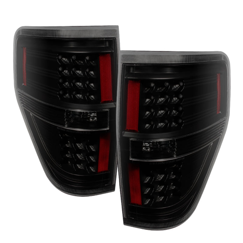 Spyder Auto - Xtune Ford F150 09-14 LED Tail Lights Black Smoke ALT-JH-FF15009-LED-BSM - 9025655 - MST Motorsports