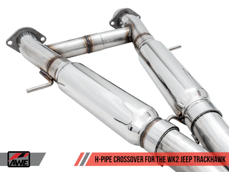 AWE Tuning - AWE Tuning 2020 Jeep Grand Cherokee SRT/Trackhawk Touring Edition Exhaust - Use w/Stock Tips - 3015-31017 - MST Motorsports