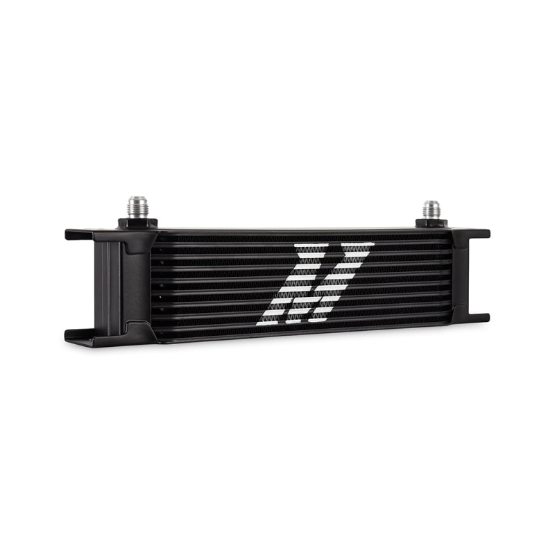 Mishimoto - Mishimoto Universal - 6AN 10 Row Oil Cooler - Black - MMOC-10-6BK - MST Motorsports