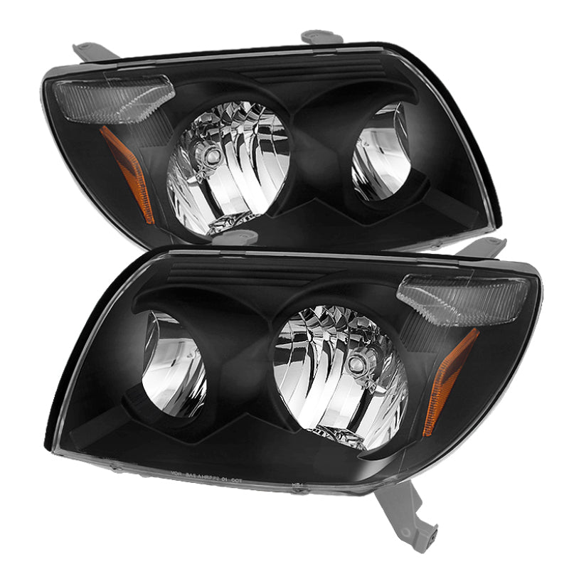 Spyder Auto - Xtune Toyota 4Runner 03-05 Crystal Headlights Black HD-JH-T4R03-AM-BK - 9023583 - MST Motorsports