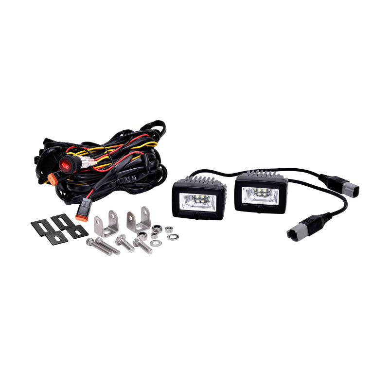 KC HiLiTES - 2" C-Series C2 LED Backup Flood Light System - 519 - 519 - MST Motorsports