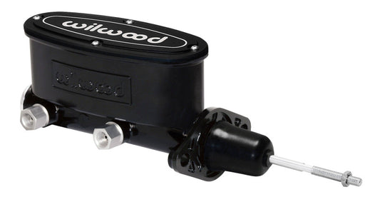 Wilwood - Wilwood High Volume Tandem Master Cylinder - 15/16in Bore Black-W/Pushrod - 260-13375-BK - MST Motorsports