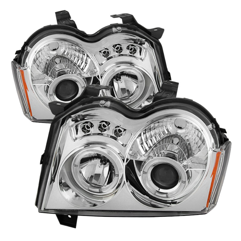 Spyder Auto - Projector Headlights - LED Halo - LED - Chrome - High H1 - 5011107 - MST Motorsports