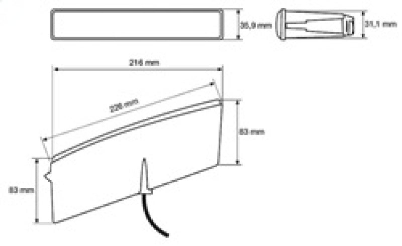 Hella - Hella LEDayLine Daytime Running Light Kit - 010043801 - MST Motorsports