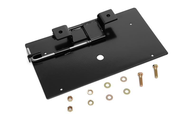 Backrack - Utility Light Bracket; Universal; Folding; 16in. X 7in. Rectangle, Center Mount - 91002RECF - MST Motorsports