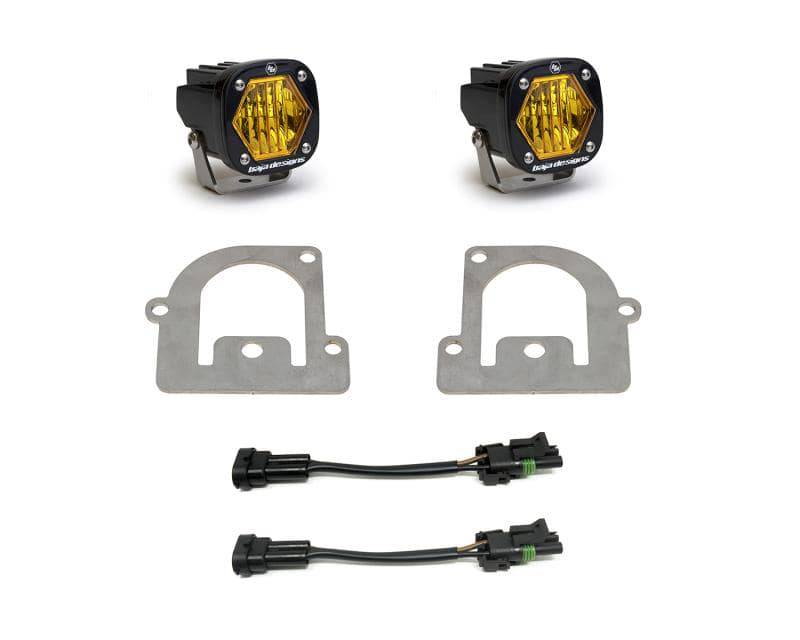 Baja Designs - Baja Designs 21+ Ford Bronco Sport S1 WC LED Fog Pocket Light Kit - Amber - 447683 - MST Motorsports