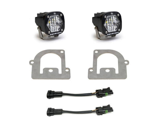 Baja Designs - Baja Designs 21+ Ford Bronco Sport S1 WC LED Fog Pocket Light Kit - Clear - 447682 - MST Motorsports