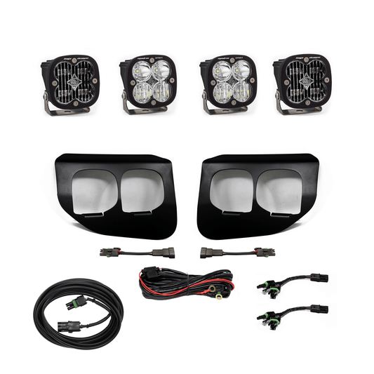 Baja Designs - Baja Designs Ford Super Duty (20-On) Fog Lights Dual FPK SAE/Sport DC Baja Designs - 447738 - MST Motorsports