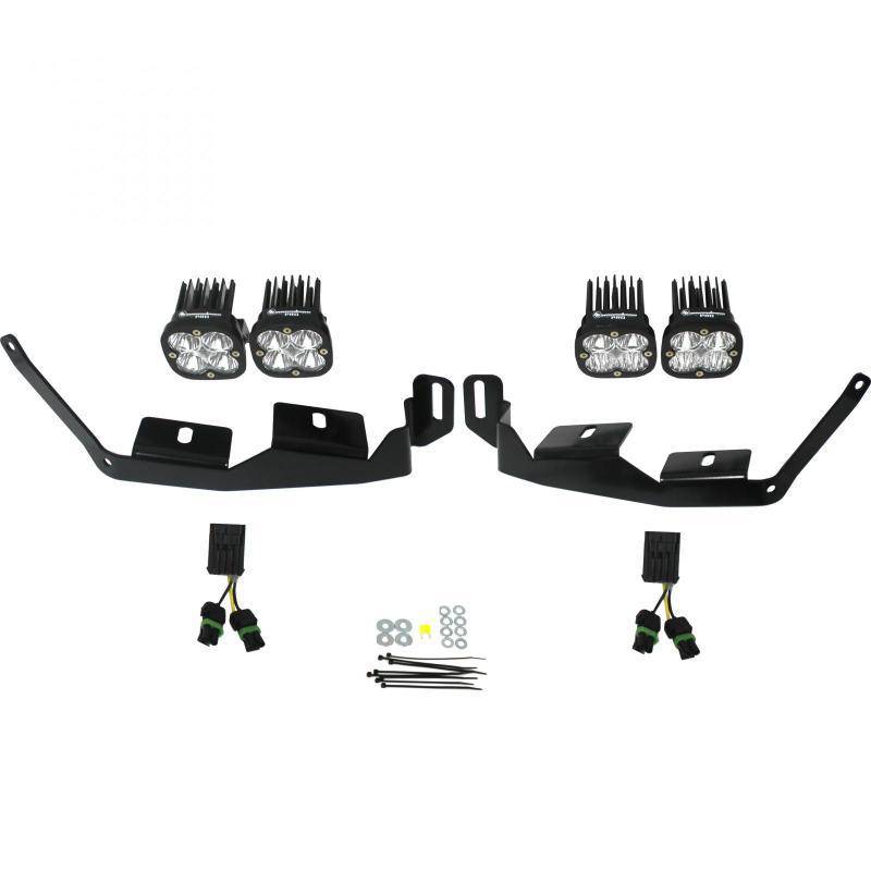 Baja Designs - Baja Designs 2014+ Polaris RZR XP1000/RS1 Unlimited Headlight Kit - 447014 - MST Motorsports