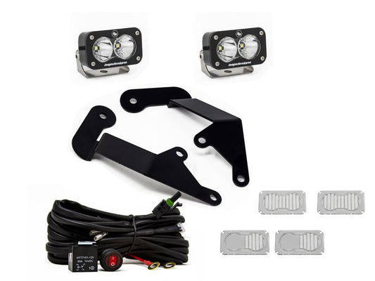 Baja Designs - Baja Designs 21+ Ford Bronco Sport S2 Pro Spot LED Light Pods - 447701 - MST Motorsports