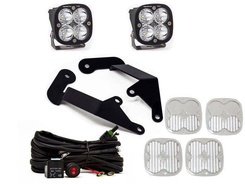 Baja Designs - Baja Designs 21+ Ford Bronco Sport Squadron Pro Spot LED Light Pods - Clear - 447686 - MST Motorsports