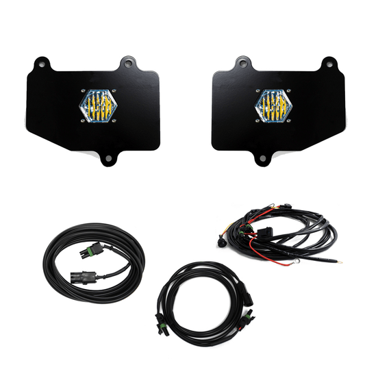 Baja Designs - Baja Designs Jeep JT LED Light Dual S1 Reverse Kit For 18-Pres Wrangler JT - 447652 - MST Motorsports