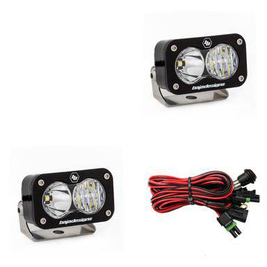 Baja Designs - Baja Designs S2 Pro Series LED Light Pods Driving Combo Pattern - Pair - 487803 - MST Motorsports