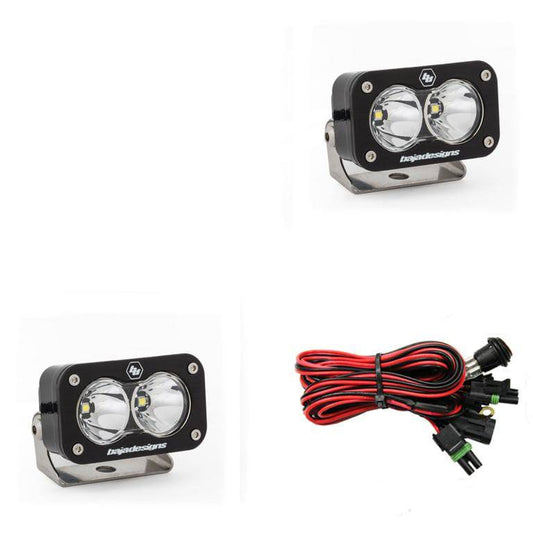 Baja Designs - Baja Designs S2 Pro Series LED Light Pods Work/Scene Pattern - Pair - 487806 - MST Motorsports