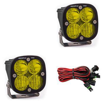 Baja Designs - Baja Designs Squadron Pro Series Driving Combo Pattern Pair LED Light Pods - Amber - 497813 - MST Motorsports