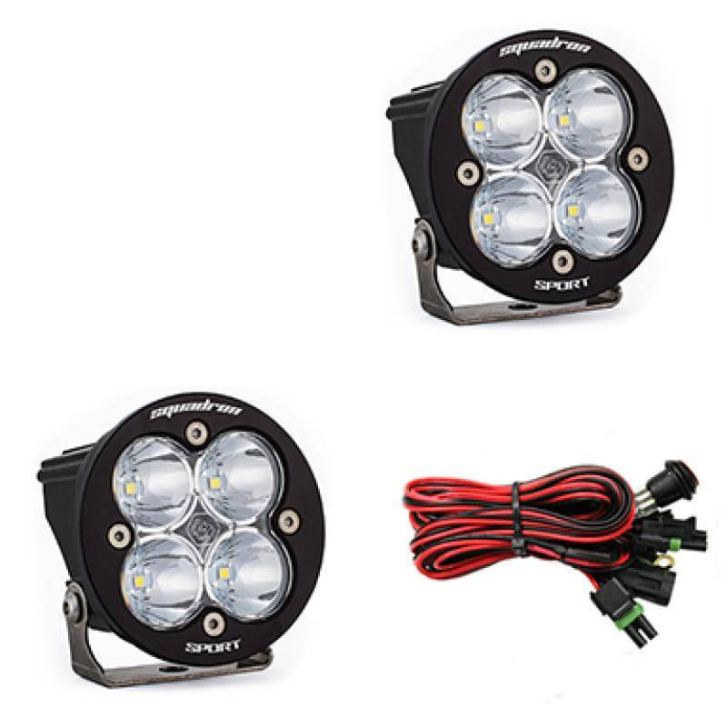 Baja Designs - Baja Designs Squadron R Sport Work/Scene Pair LED Light Pods - Clear - 587806 - MST Motorsports