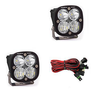 Baja Designs - Baja Designs Squadron Sport Driving/Combo Pair LED Light Pods - Clear - 557803 - MST Motorsports