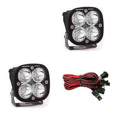 Baja Designs - Baja Designs Squadron Sport Work/Scene Pair LED Light Pods - Clear - 557806 - MST Motorsports