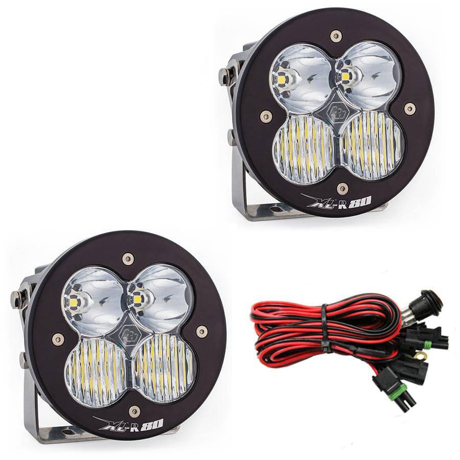 Baja Designs - Baja Designs XL R 80 Series Driving Combo Pattern Pair LED Light Pods - 767803 - MST Motorsports