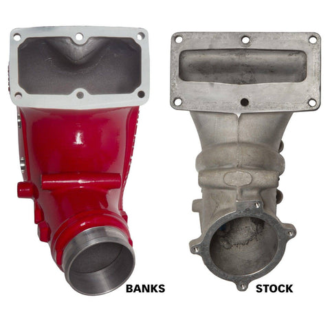 Banks Power - Monster-Ram Intake System, 3.5-inch (red powder-coated) with Fuel Line - 42788-PC - MST Motorsports