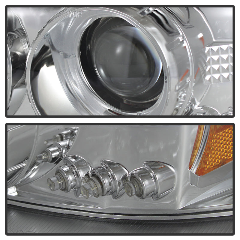 Spyder Auto - Projector Headlights - LED Halo - LED - Chrome - - 5009364 - MST Motorsports