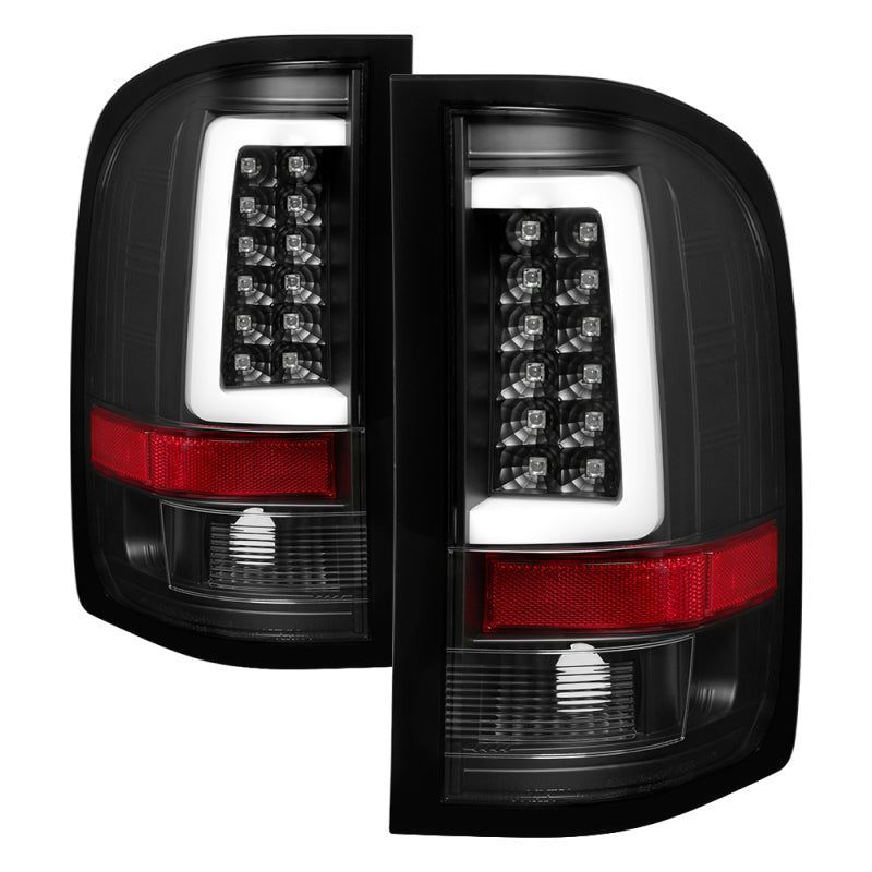 Spyder Auto - Version 3 Light Bar LED Tail Lights - Black - 5084088 - MST Motorsports