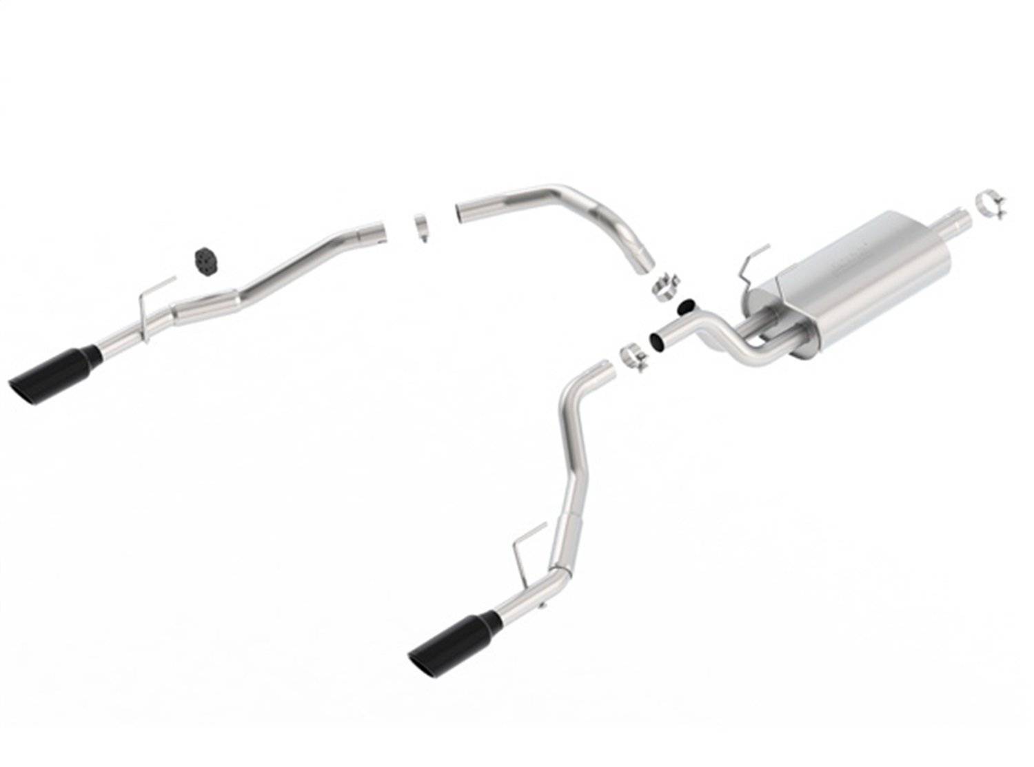 Borla - Cat-Back Exhaust System - Touring - 140552BC - MST Motorsports