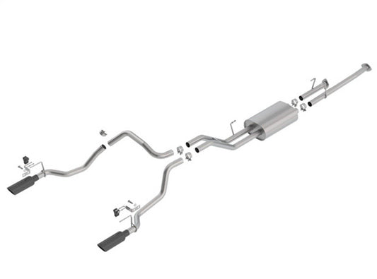 Borla - Cat-Back Exhaust System - Touring - 140638BC - MST Motorsports