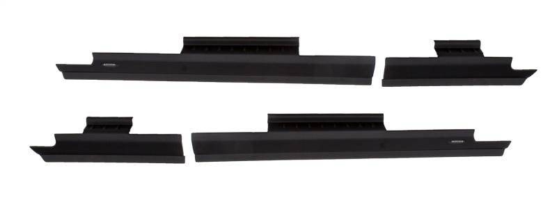 Bushwacker - Trail Armor Rocker Panel Black, 4-Piece Set - 14085 - MST Motorsports