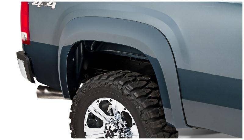 Bushwacker - Extend-A-Fender Flares Black Smooth Finish 2-Piece Rear - 40110-02 - MST Motorsports