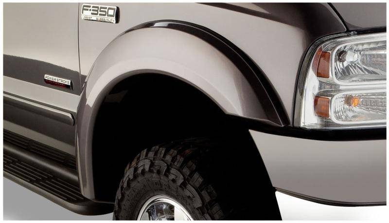 Bushwacker - Extend-A-Fender Flares Black Smooth Finish 4-Piece Set - 20928-02 - MST Motorsports