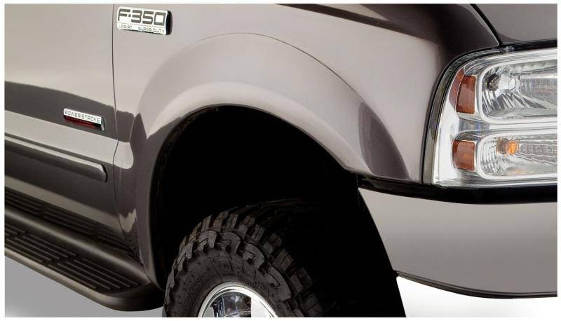 Bushwacker - Extend-A-Fender Flares Black Smooth Finish 4-Piece Set - 20928-02 - MST Motorsports