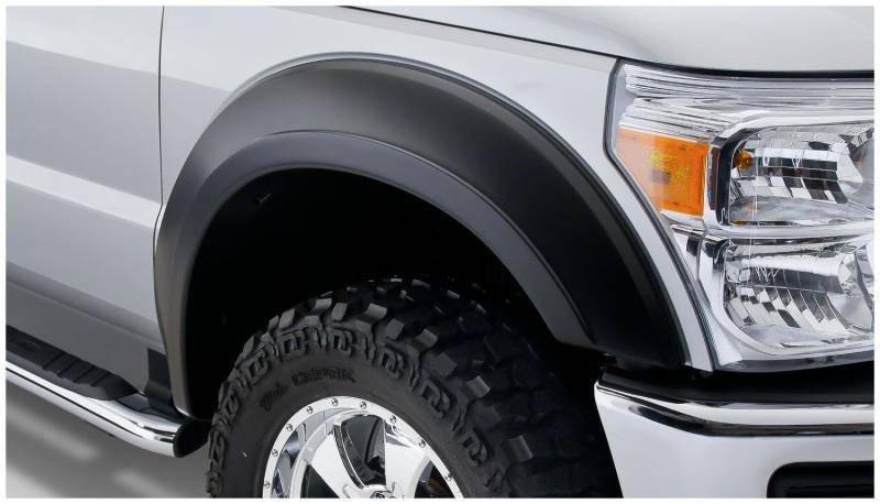 Bushwacker - Extend-A-Fender Flares Black Smooth Finish 4-Piece Set - 20932-02 - MST Motorsports