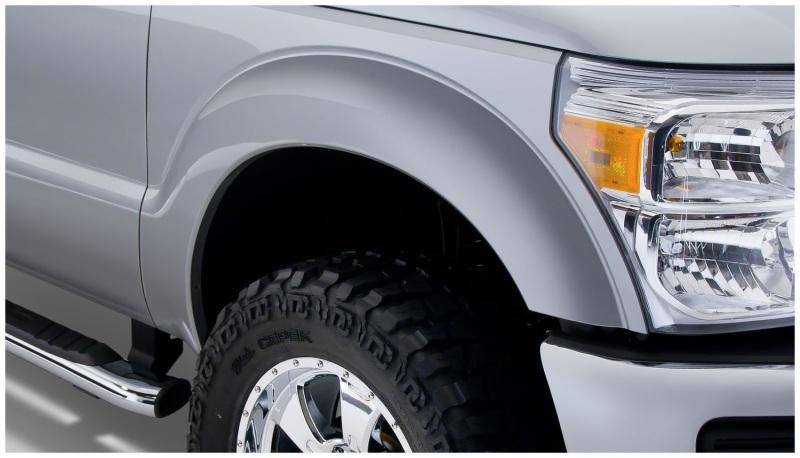 Bushwacker - Extend-A-Fender Flares Black Smooth Finish 4-Piece Set - 20932-02 - MST Motorsports