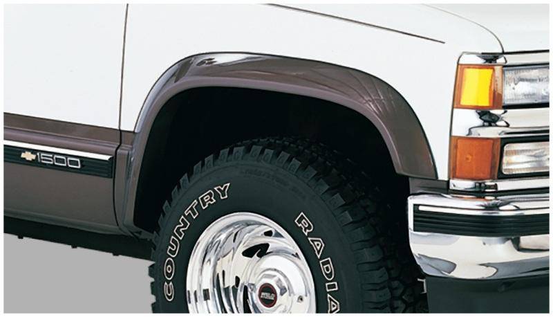 Bushwacker - Extend-A-Fender Flares Black Smooth Finish 4-Piece Set - 40901-01 - MST Motorsports