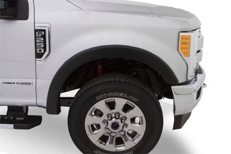 Bushwacker - OE Style Fender Flares Black Smooth Finish 2-Piece Front - 20107-02 - MST Motorsports