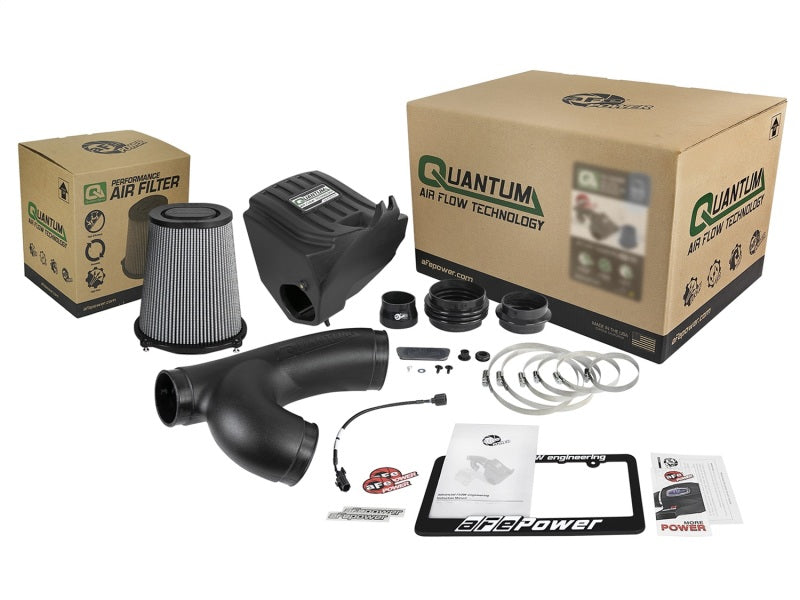 aFe - aFe Quantum Pro DRY S Cold Air Intake System 15-18 Ford F150 EcoBoost V6-3.5L/2.7L - Dry - 53-10008D - MST Motorsports