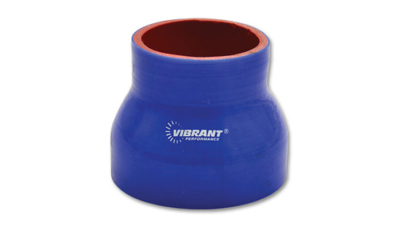 Vibrant - Reducer Coupler, 2.50" I.D. x 3.00" I.D. x 3.00" long - Blue - 2772B - MST Motorsports