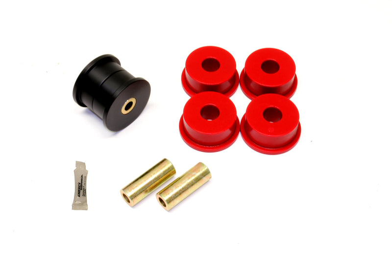 BMR Suspension - BMR 12-15 5th Gen Camaro Differential Mount Bushing Kit (Poly/Delrin Combo) - Black/Red - BK046 - MST Motorsports