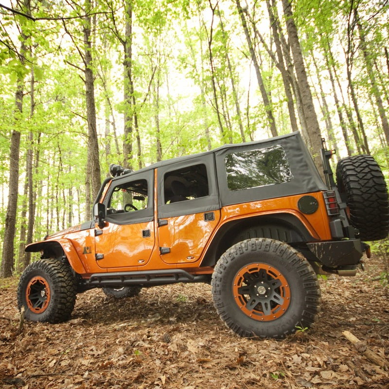 Rugged Ridge - Rugged Ridge Flat Flare and Fender Liner Kit 07-18 Jeep Wrangler - 11620.11 - MST Motorsports