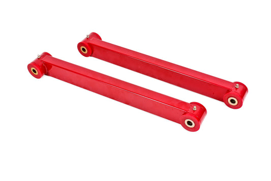 BMR Suspension - BMR 05-14 S197 Mustang Non-Adj. Boxed Lower Control Arms (Polyurethane) - Red - TCA019R - MST Motorsports