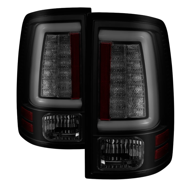 Spyder Auto - Light Bar LED Tail Lights - Incandescent Model only - Black Smoke - 5084033 - MST Motorsports