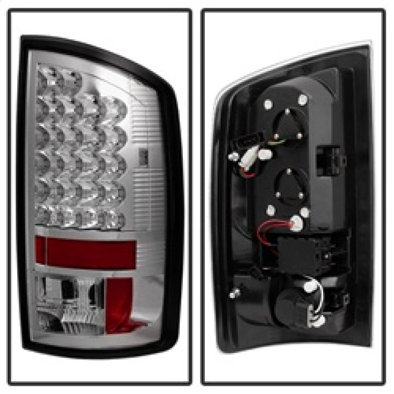 Spyder Auto - Tail Lights - Chrome - 5002624 - MST Motorsports