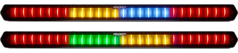 RIGID Industries - RIGID Chase Rear Facing 27 Mode 5 Color LED Light Bar 28 Inch, Tube Mount - 901801 - MST Motorsports