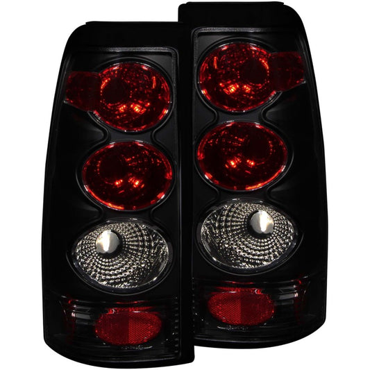 ANZO - Tail Light Assembly; Dark Smoke Lens; Pair; - 211160 - MST Motorsports