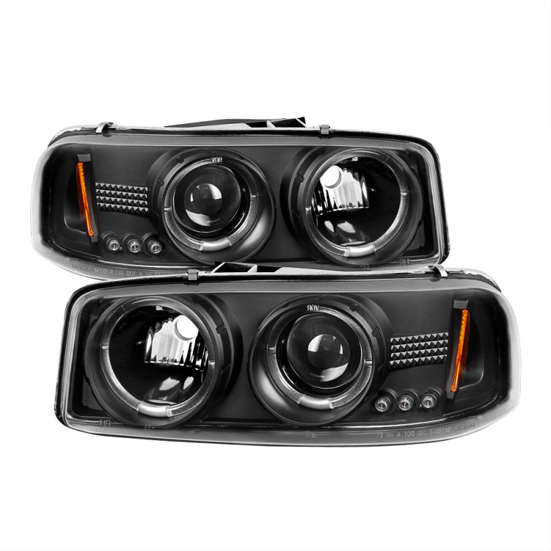 Spyder Auto - Projector Headlights - LED Halo - LED - Black - - 5009357 - MST Motorsports