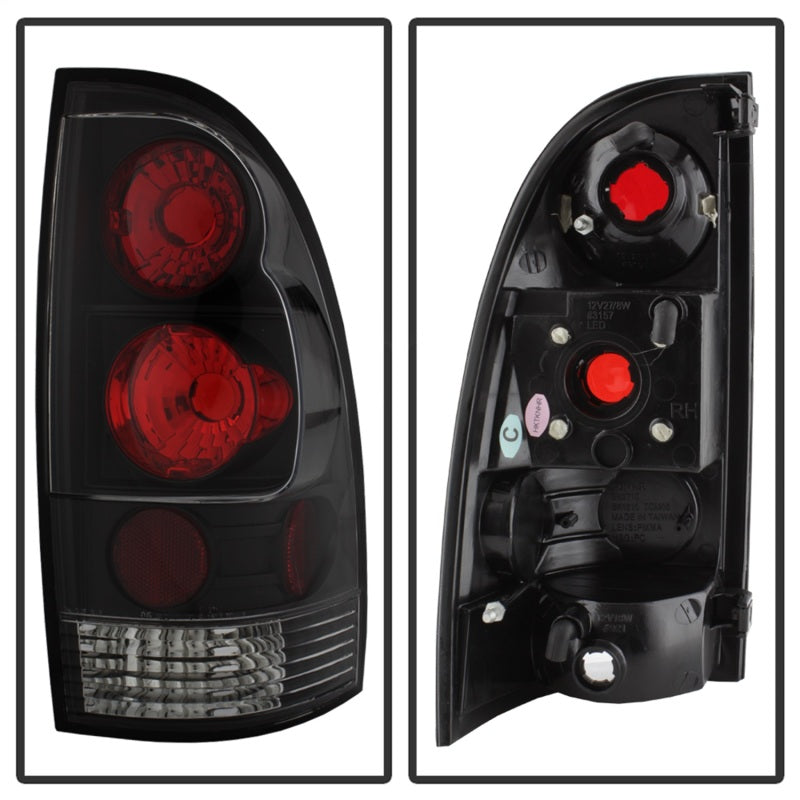 Spyder Auto - Euro Style Tail Lights - Black - 5007896 - MST Motorsports